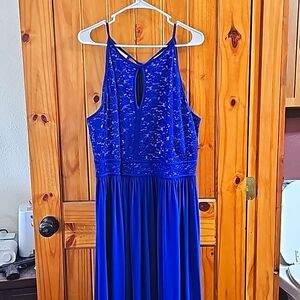 Night Ways Formal Blue Dress Size 22